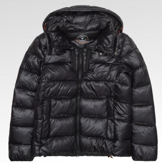 25FW 세이브더덕 숏패딩 D32389M LOVE2110000 Black