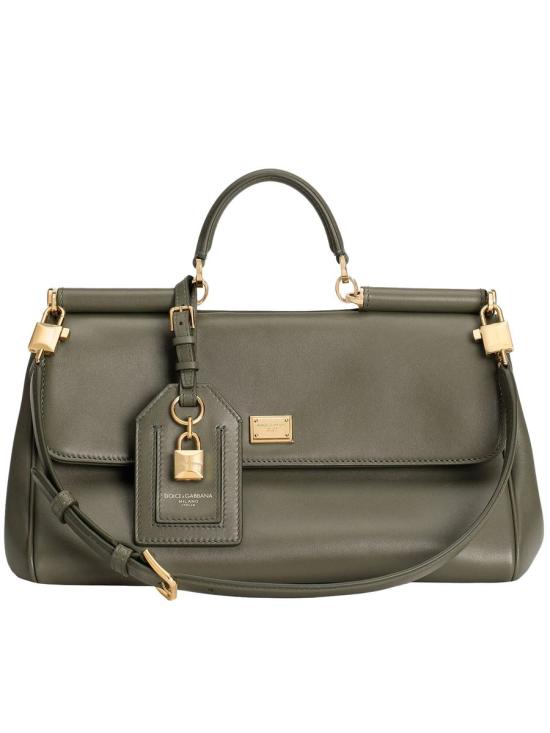 26SS 돌체앤가바나 마이 시실리 핸드백 BB7782 B7321 80560 VERDE MILITARE 2 GREEN