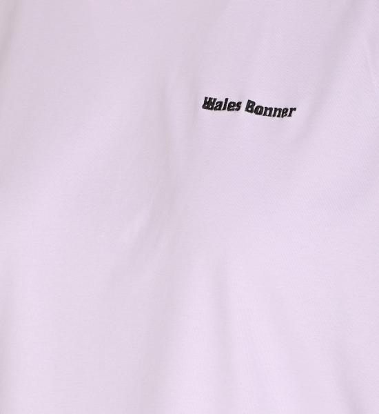 25FW 아디다스 X 웨일즈 보너 반팔 티셔츠 KD0337 PURPLE TINT BLACK Pink - ADIDAS X WALES BONNER