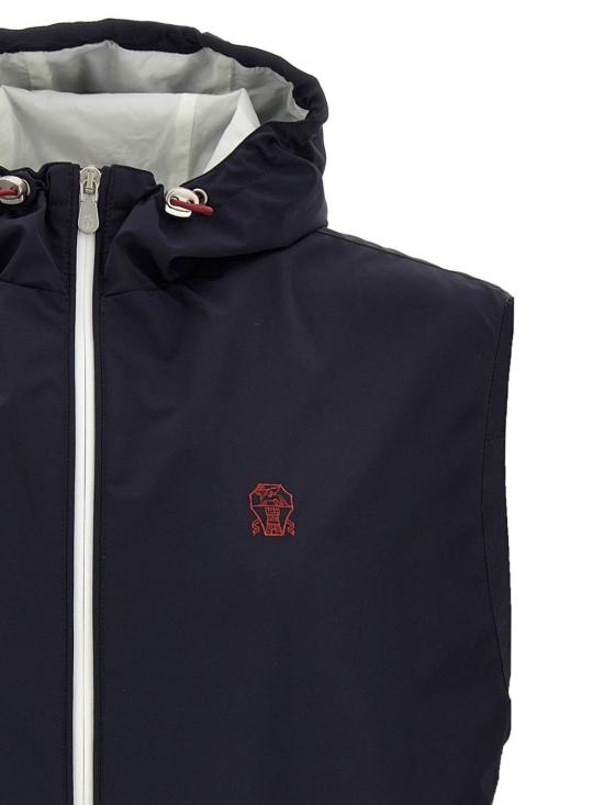 26SS 브루넬로 쿠치넬리 베스트 MM49A7450G C1086 Blue - BRUNELLO CUCINELLI