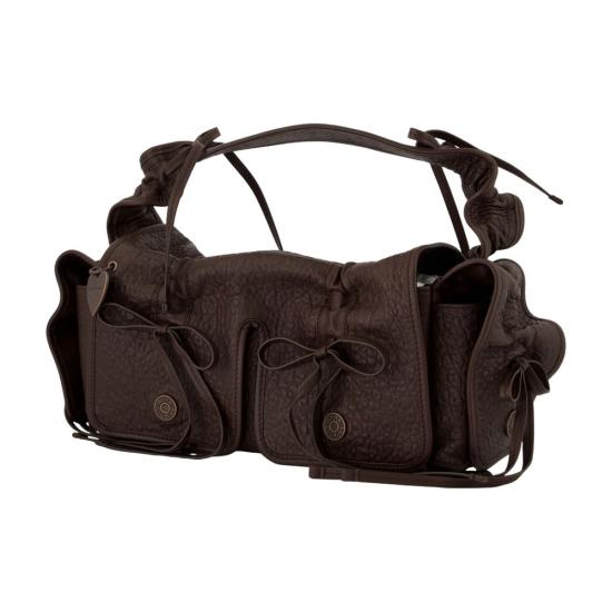 26SS 아크네 스튜디오 토트백 A10425 ADN BROWN - ACNE STUDIOS