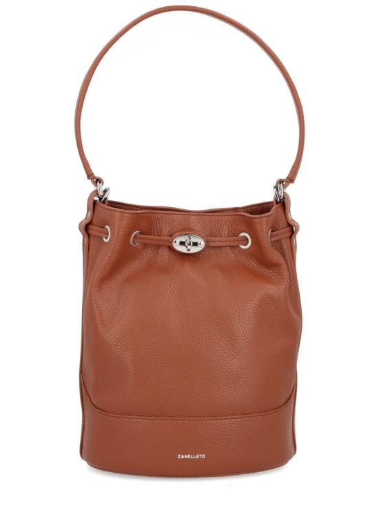 25FW 자넬라토 숄더백 068980S 0040000Z0283 BROWN