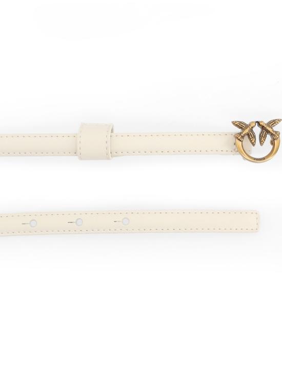 25FW 핑코 레귤러 벨트 102148 A0F1Z14Q WHITE - PINKO