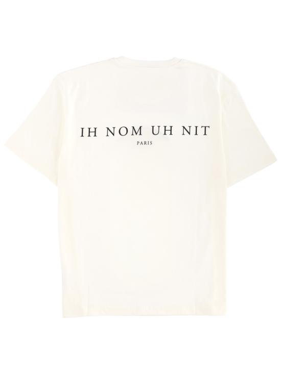 25FW 이놈어닛 반팔 티셔츠 NUW25253 081 WHITE - IH NOM UH NIT