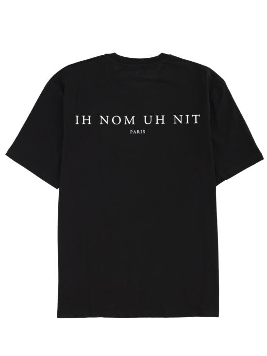 25FW 이놈어닛 반팔 티셔츠 NUW25225 009 BLACK - IH NOM UH NIT