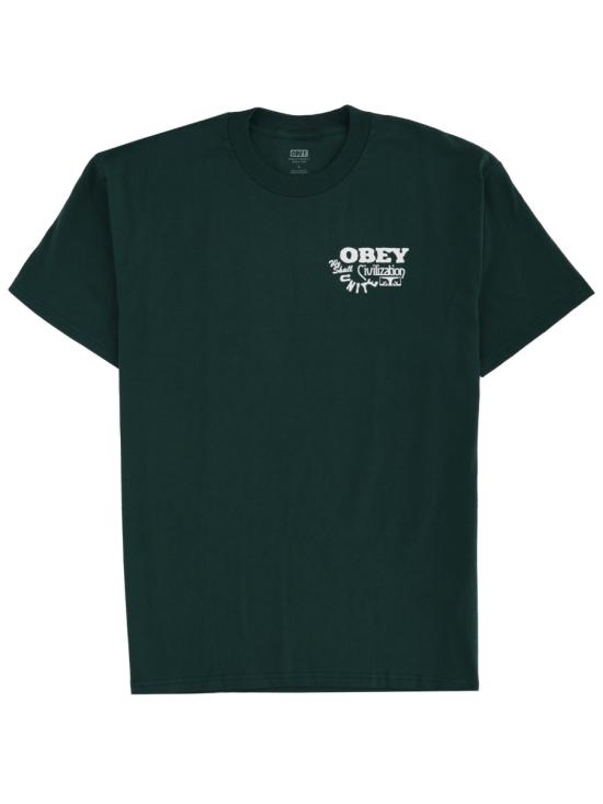 25FW 오베이 반팔 티셔츠 165264205 RAINFOREST GREEN