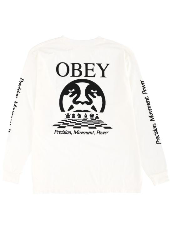 25FW 오베이 반팔 티셔츠 168004226 PIGMENTVINTAGEWHITE - OBEY
