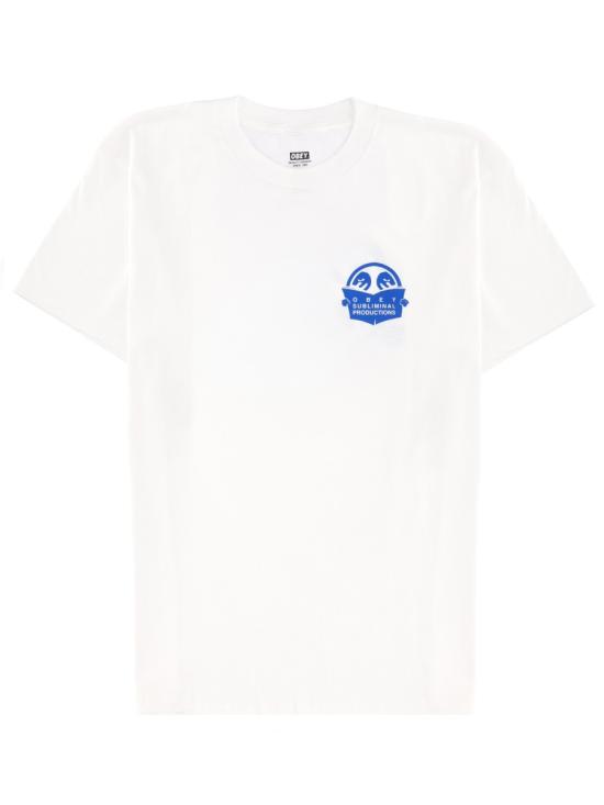 25FW 오베이 반팔 티셔츠 165264219 WHITE