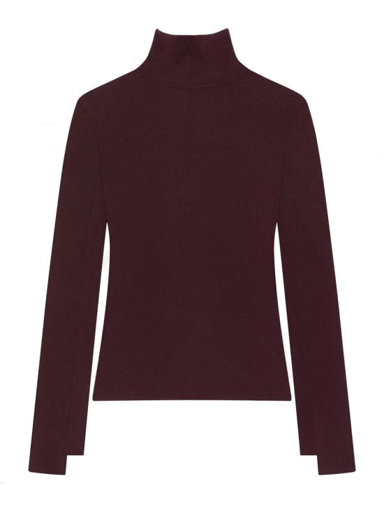 25FW 쿠레쥬 터틀넥 425MPU260F I00014010 BORDEAUX - COURREGES