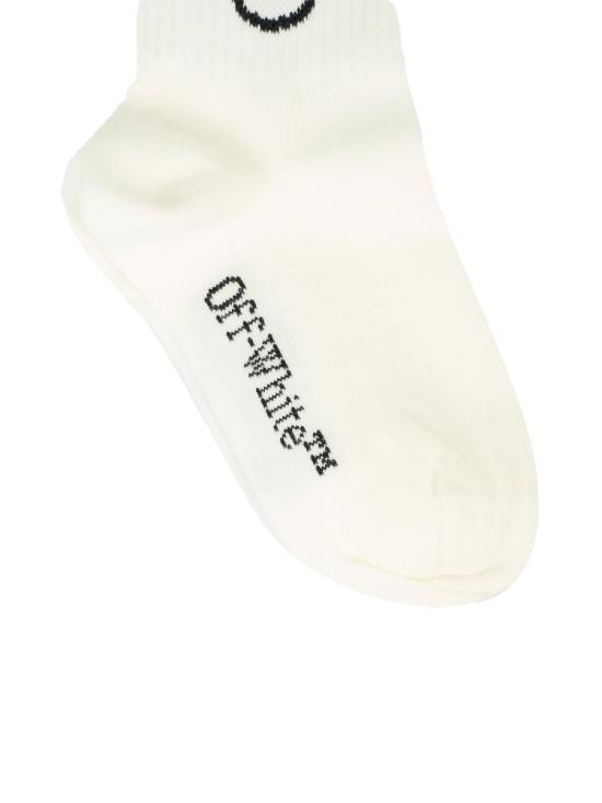 25FW [키즈] 오프화이트 발목 양말 OBRA003K C99KNI0040110 WHITE - OFF WHITE