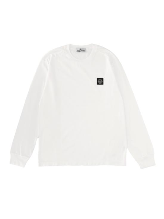 25FW 스톤 아일랜드 반팔 티셔츠 2100028 S0013V0001 WHITE