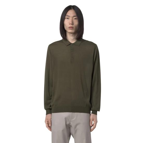 25FW 까웨 스웨터 K2131UW H38 GREEN WINTER - K-WAY