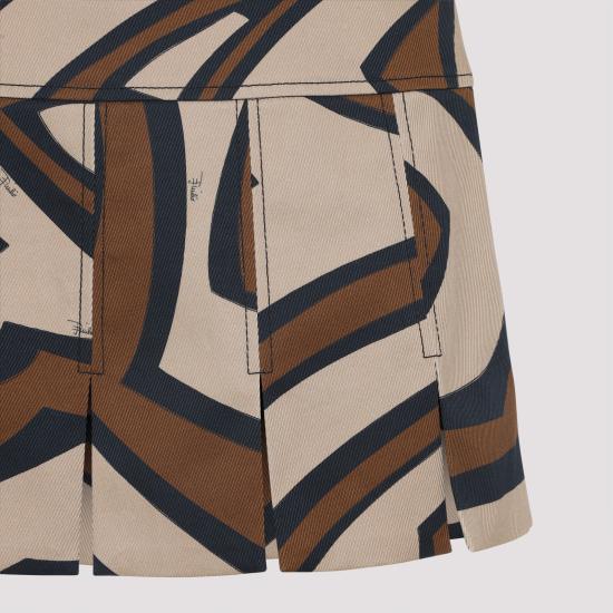 25FW 푸찌 숏 스커트 5URV51 5U786 050 GOLD - PUCCI