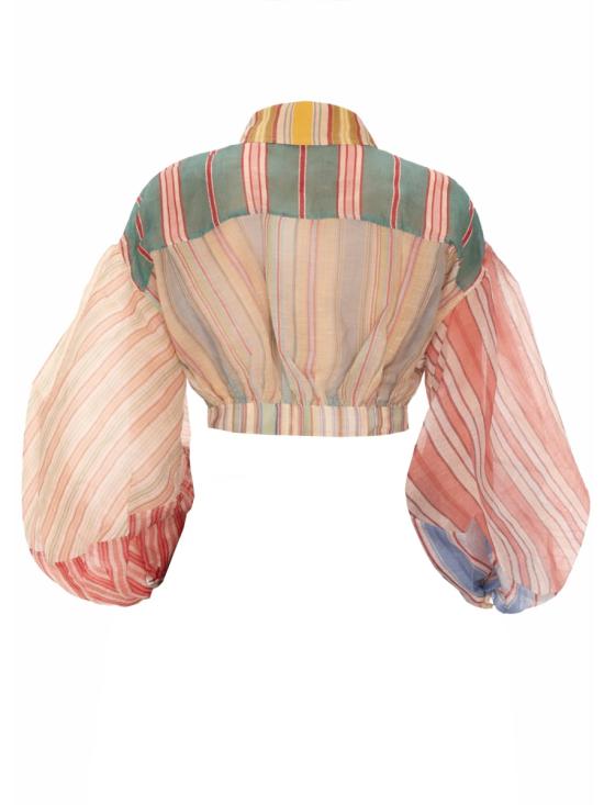 26SS 짐머만 블라우스 7031TC261 SPSTR MULTICOLOUR - ZIMMERMANN