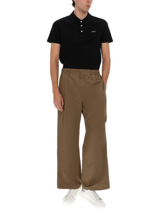 25FW 아페쎄 폴로 티셔츠 COGWZ H26342 LZZ BLACK - A.P.C.