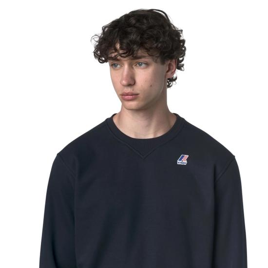 25FW 까웨 스웨터 K6132MW K89 BLUE DEPTH - K-WAY