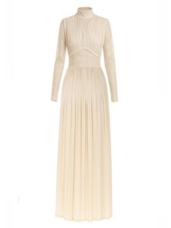 26FW 짐머만 롱 원피스 7048DC261 CRM IVORY