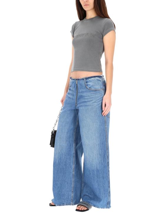 26SS 알렉산더 왕 반팔 티셔츠 1CC1261209 020 GREY - ALEXANDER WANG