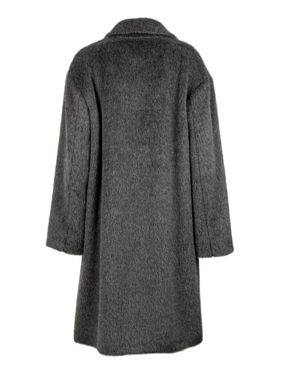 25FW 에스막스마라 아가베 더블 브레스티드 코트 AGAVE008 Gray - 'S MAX MARA