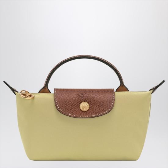  롱샴 르 플라아쥬 오리지널 핸들 파우치 34175089 Green