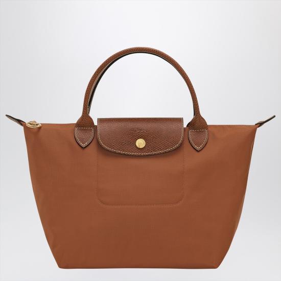 26SS 롱샴 르 플리아쥬 오리지널 핸드백 S L1621089 Brown