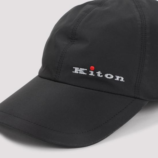 26SS 키톤 볼캡 UCPL014K0717H02000 Black - KITON