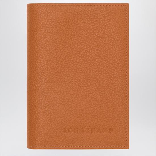 26SS 롱샴 명함지갑 L3416021 Brown