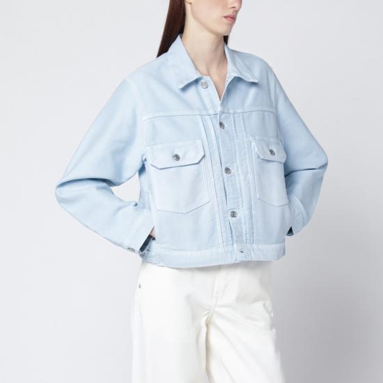 26SS 빅토리아 베컴 데님 자켓 1126DJK007017BDE Light blue