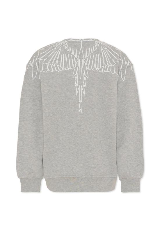 25FW [키즈] 컨트리 오브 밀란 니트/스웻셔츠 F5CMJBSW071 101 GREY - COUNTY OF MILAN