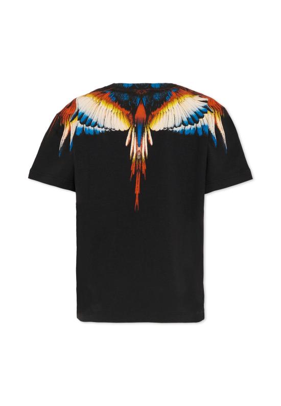 25FW [키즈] 컨트리 오브 밀란 티셔츠 F5CMJBTH062 110 BLACK - COUNTY OF MILAN