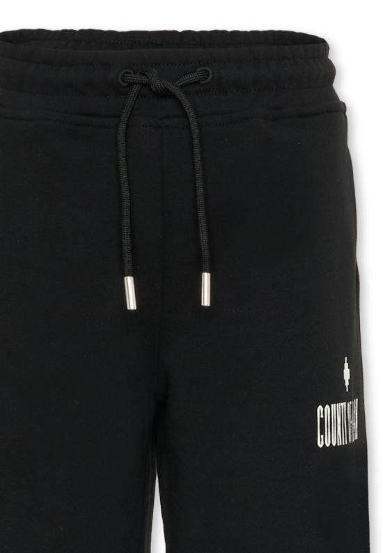 25FW [키즈] 컨트리 오브 밀란 트레이닝/조거 팬츠 F5CMJBFP044 110 BLACK - COUNTY OF MILAN