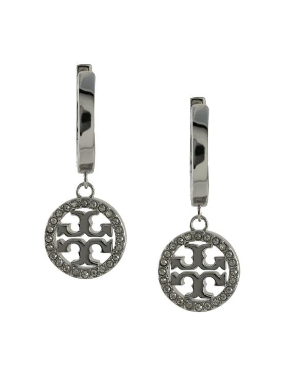 26SS 토리버치 이어링 87041 042 Tory silver crystal - TORY BURCH