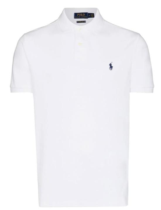 26SS 랄프 로렌 폴로 티셔츠 710666998002 WHITE