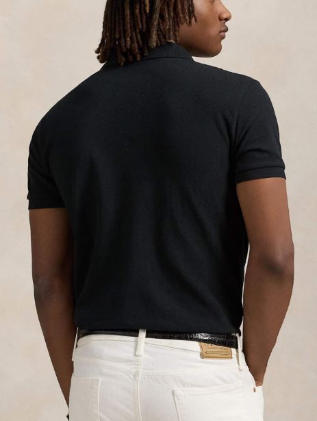 26SS 랄프 로렌 폴로 티셔츠 710782592001 BLACK - RALPH LAUREN