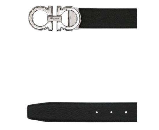 26SS 살바토레 페라가모 가죽 벨트 67A254 734227NERO HICKORY - SALVATORE FERRAGAMO