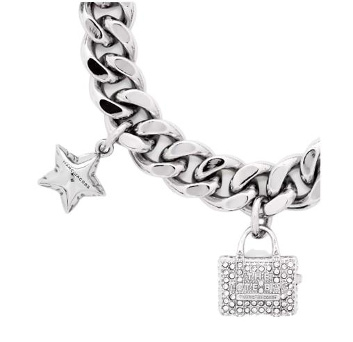 26SS 마크제이콥스 팔찌 2R3JBR001J81 059 Silver crystal - MARC JACOBS