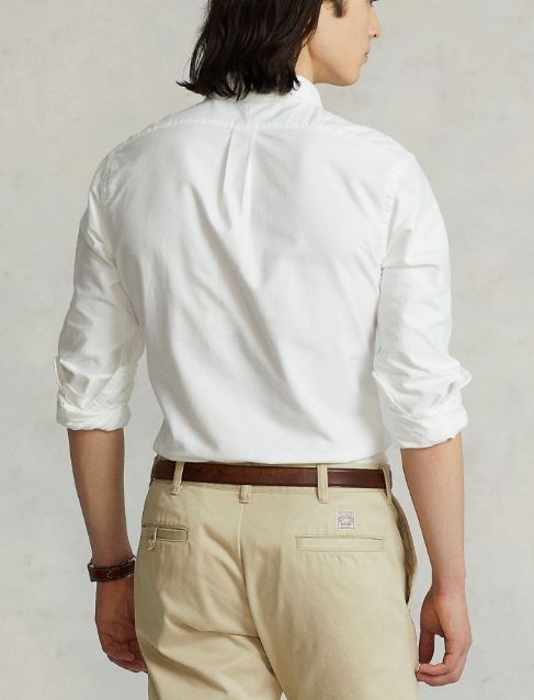 26SS 랄프 로렌 긴팔 셔츠 710549084006 WHITE - RALPH LAUREN