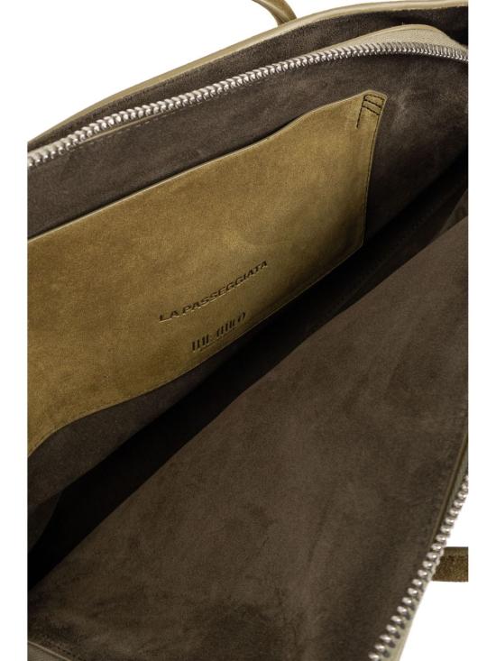 26SS 디 아티코 라 파세지아타 미디엄 탑 핸들 백 250WAH00054 LBT007AA853 Khaki - THE ATTICO