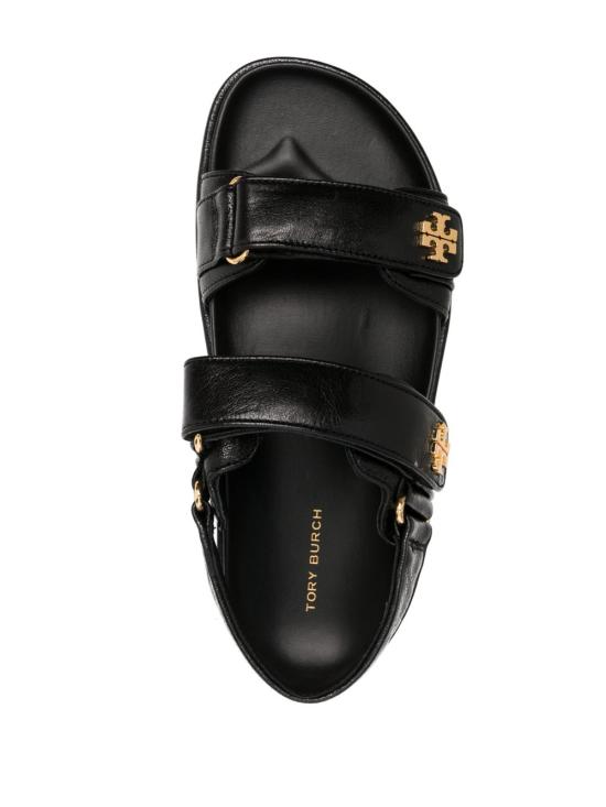26SS 토리버치 키라 스포츠 샌들 144328 001 Black - TORY BURCH