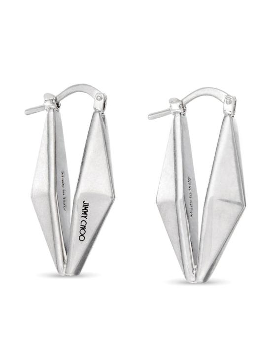 26SS 지미추 이어링 DIAMOND CHN EARRING CZI ANTIQUE SILVER - JIMMY CHOO