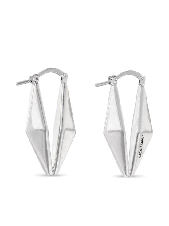 26SS 지미추 이어링 DIAMOND CHN EARRING CZI ANTIQUE SILVER - JIMMY CHOO