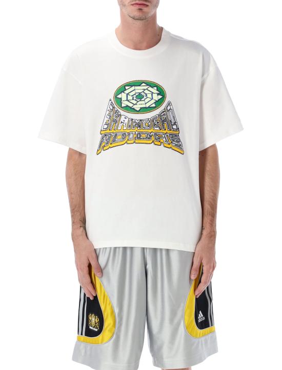 25FW 아디다스 X 브레인데드 반팔 티셔츠 JY8688 CWHITE Bianco