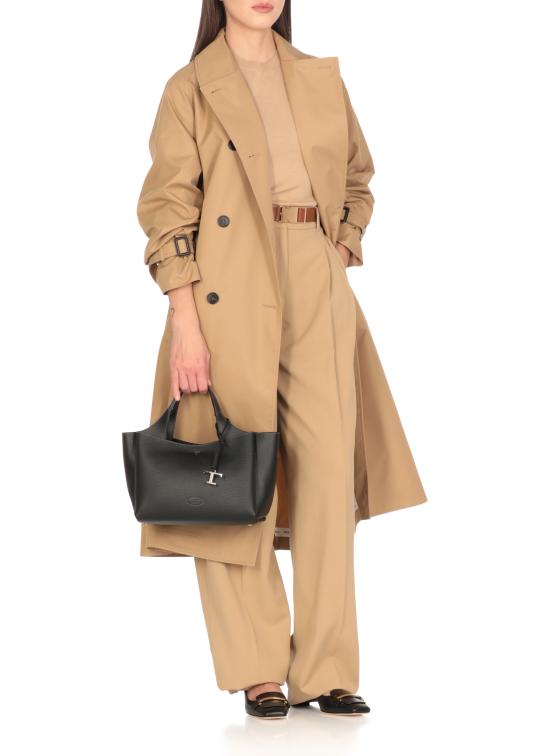 25FW 토즈 미니 토트백 XBWAPAFL100QRI B999 Black - TODS