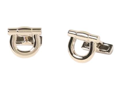 26SS 살바토레 페라가모 커프스 링크/타이 홀더 775189 676144OTTONEDORATO Golden