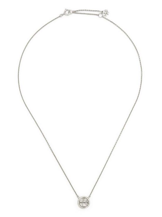 26SS 토리버치 목걸이/팬던트 53420 042 Silver crystal - TORY BURCH