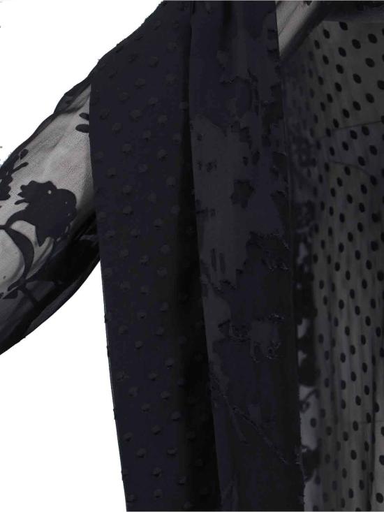  마린세르 롱 원피스 WDR420AUWOV0056BK99 Black - MARINE SERRE