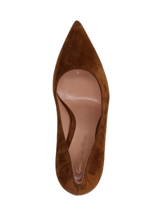 26FW 지안비토로시 힐/펌프스 G2458085RICCAMTEXA Brown - GIANVITO ROSSI