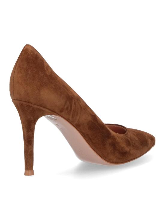 26FW 지안비토로시 힐/펌프스 G2458085RICCAMTEXA Brown - GIANVITO ROSSI