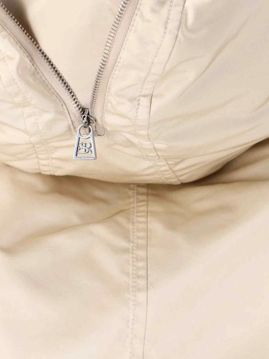  에르마노 설비노 가죽 자켓 D470B707ALUUJ51216 White - ERMANNO SCERVINO