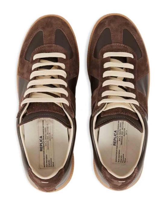 25FW 마르지엘라 카프스킨 레플리카 스니커즈 S58WS0109P1895T2153 Brown - MAISON MARGIELA